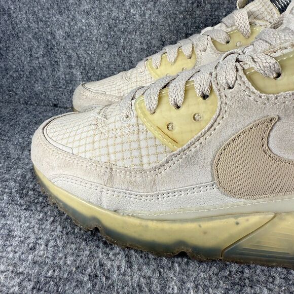 Nike Air Max 90 Terrascape Womens 6.5 Shoes Light Bone Beige Athletic Sneakers - Picture 13 of 14
